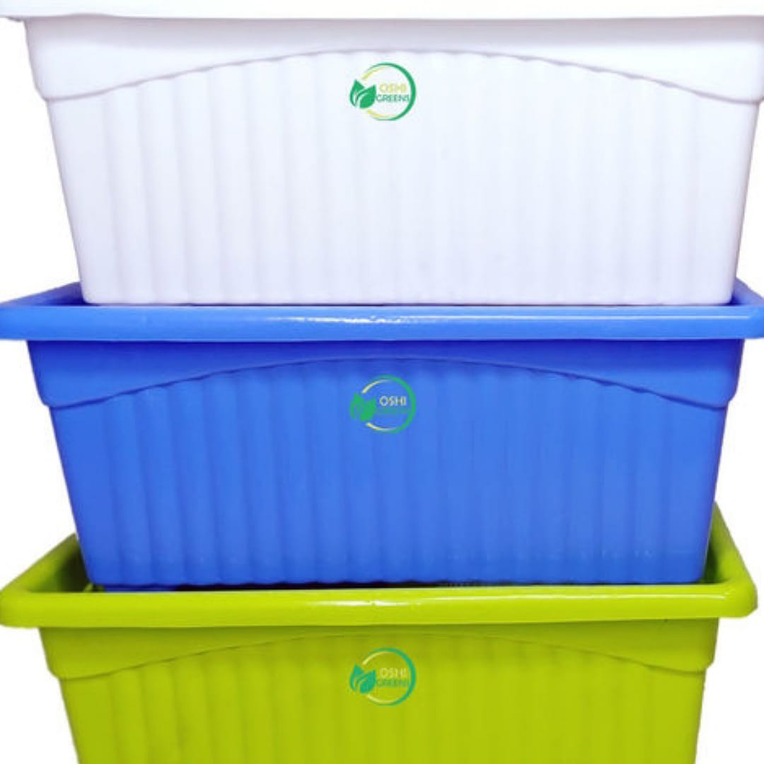 TRENDY PLASTIC POTS (Nos 3)